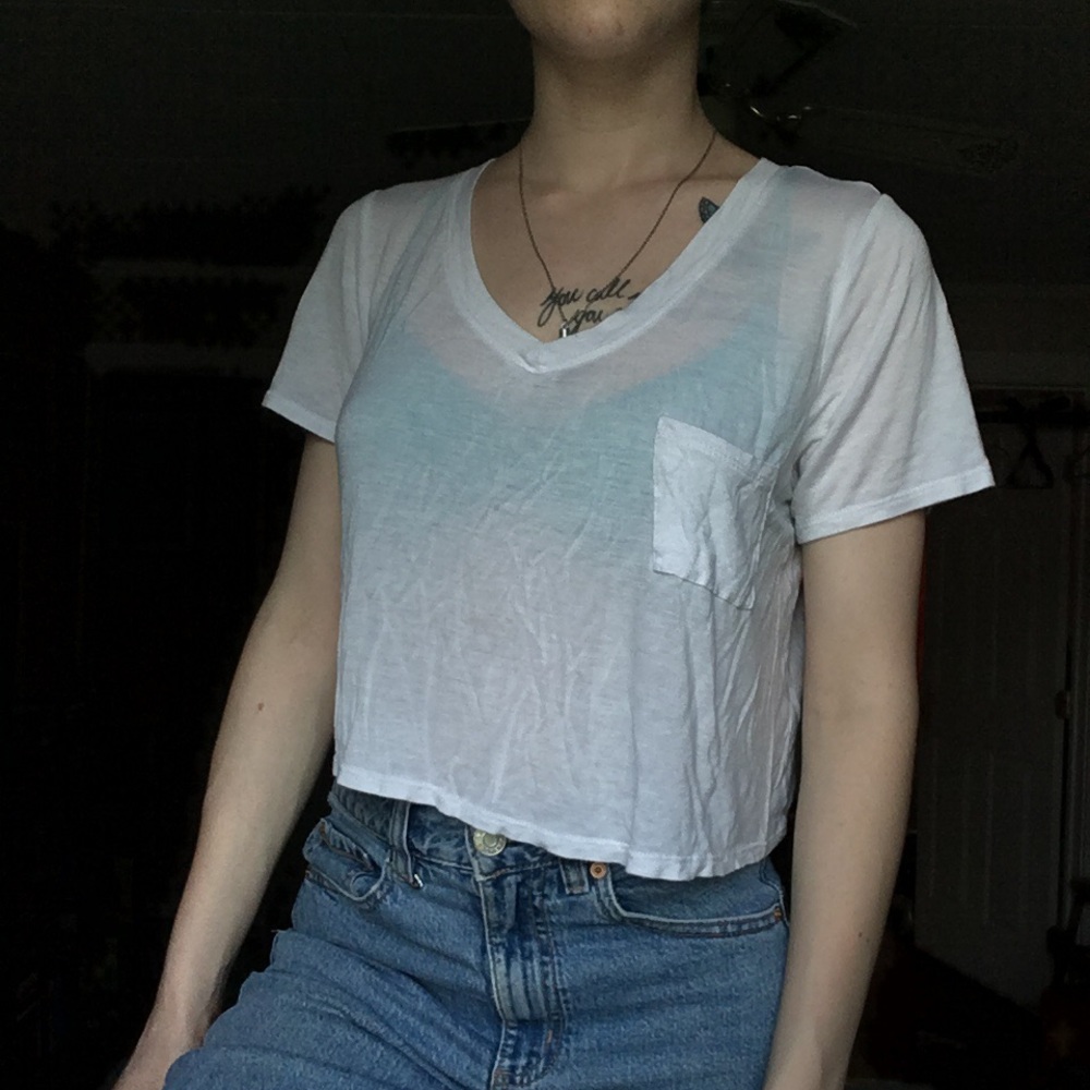 classic white tee